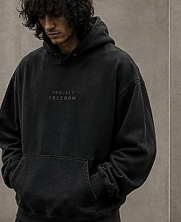 Core Hoodie — Vintage Black